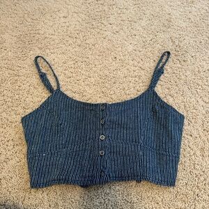 Amuse society button up blue top. Size xsmall. Unworn condition